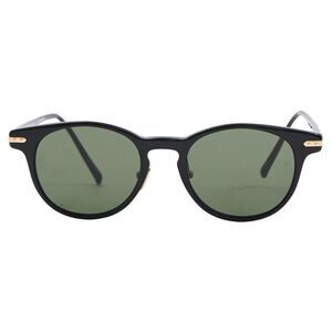Linda Farrow LF25 C7 Sunglasses in Black Acetate